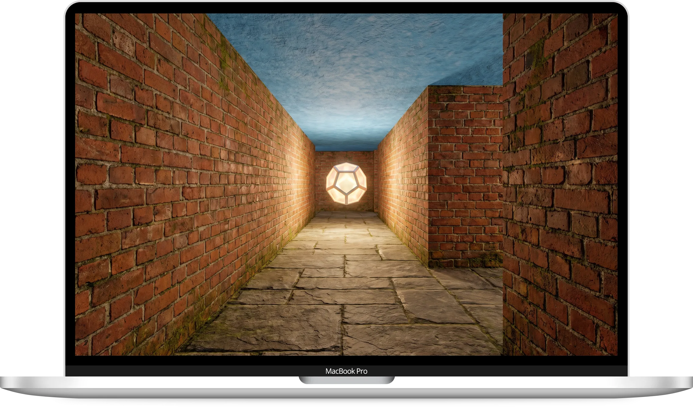 3D Maze running on a MacBook