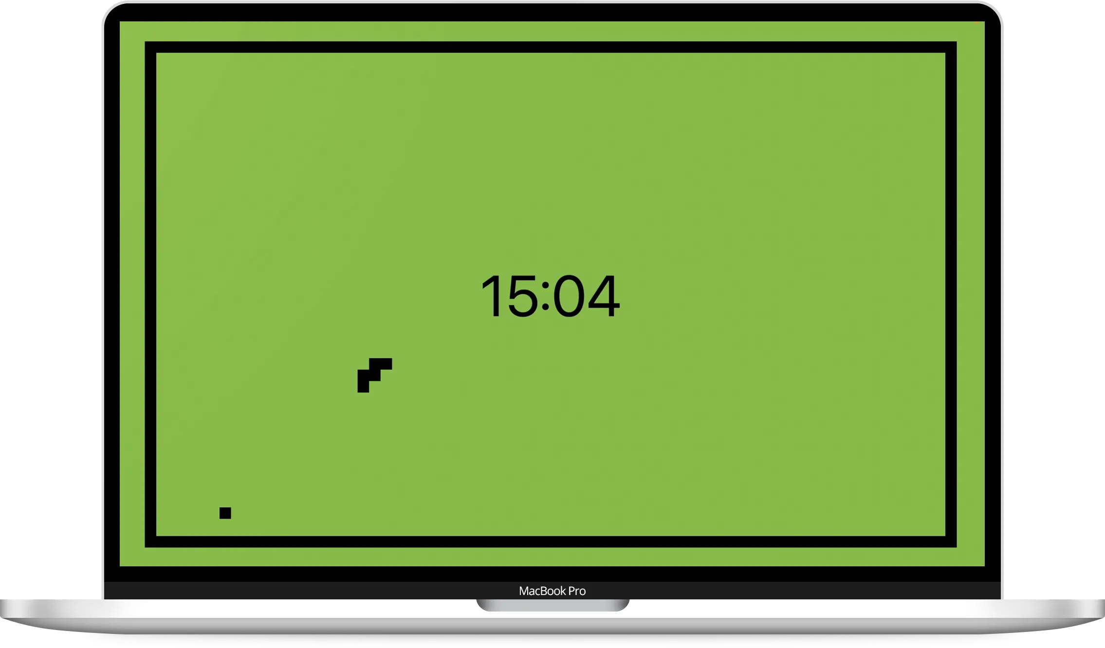 Snake Classic running on a MacBook